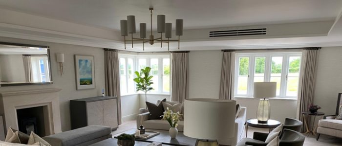 Modern living room painted by A1paintingservices.co.uk